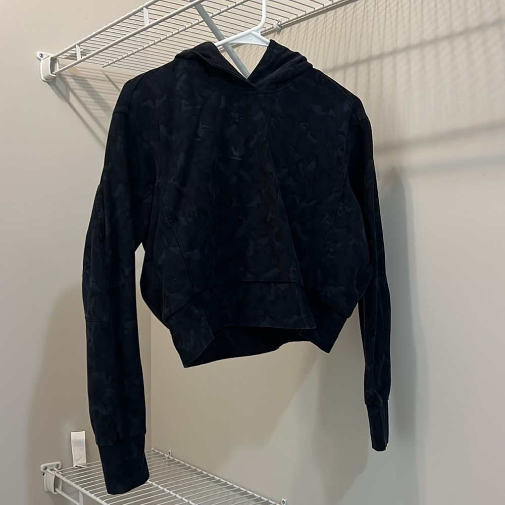 Athleta cropped hoodie